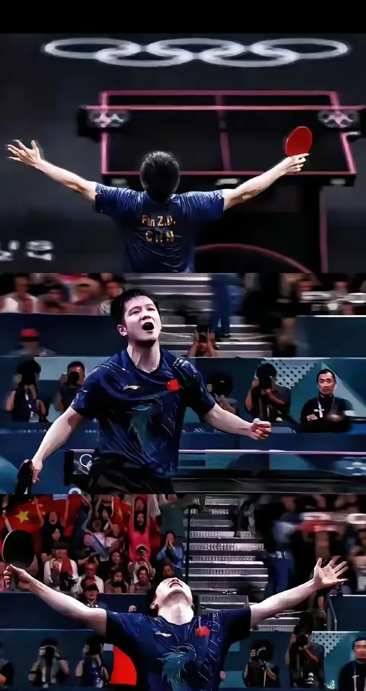 包含波兰乒乓球队险胜瑞典乒乓球队，张本智和关键制胜的词条